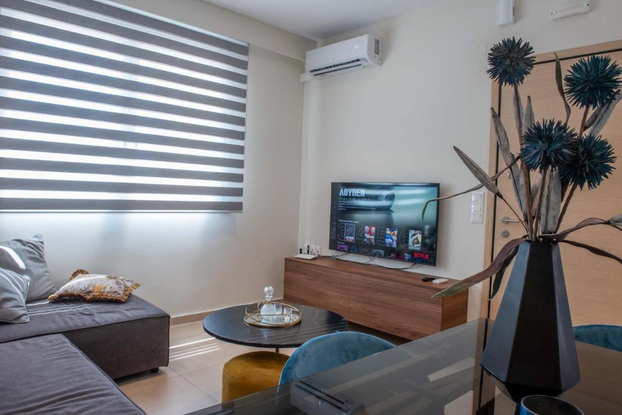 Luxury Apartment Marine View อายิโอสนิโกลาโอส ภายนอก รูปภาพ